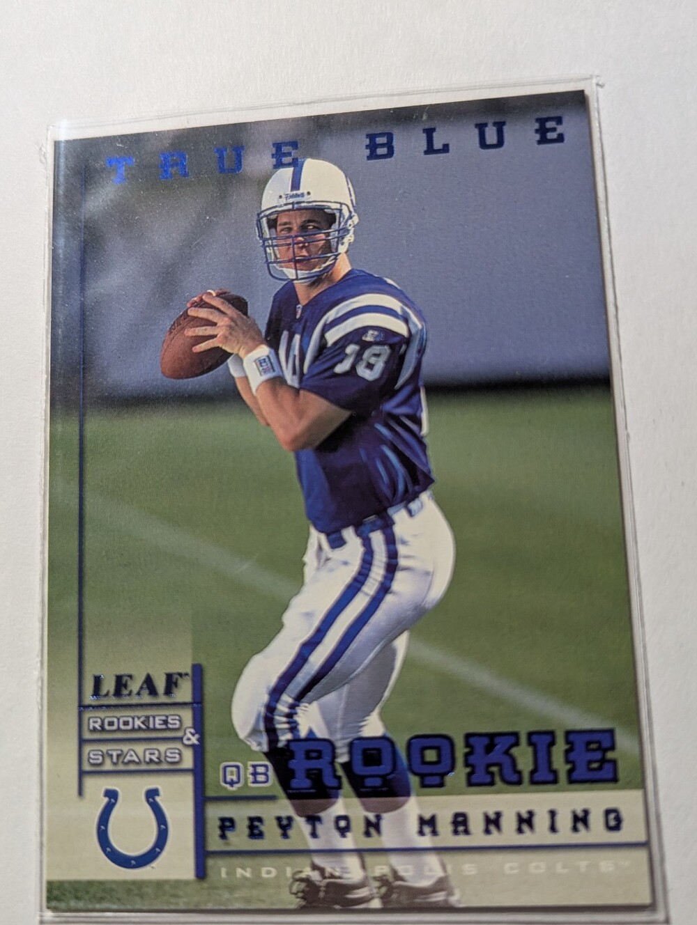 Peyton Manning Rookie 1998 Leaf Rookies & Stars #233  (RC)